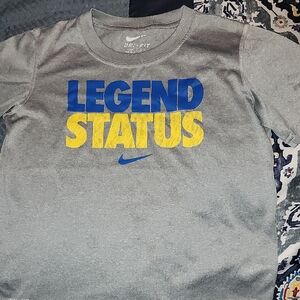 Nike Gray 'Legend Status' T-Shirt